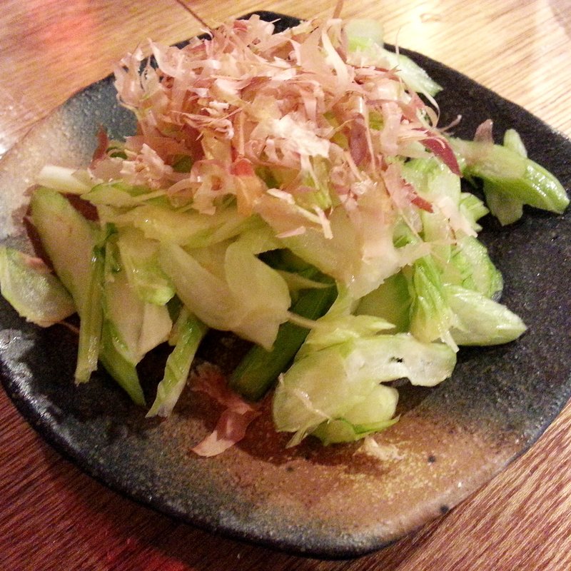 セロリの浅漬け(串かつ でんがな 新板橋店)