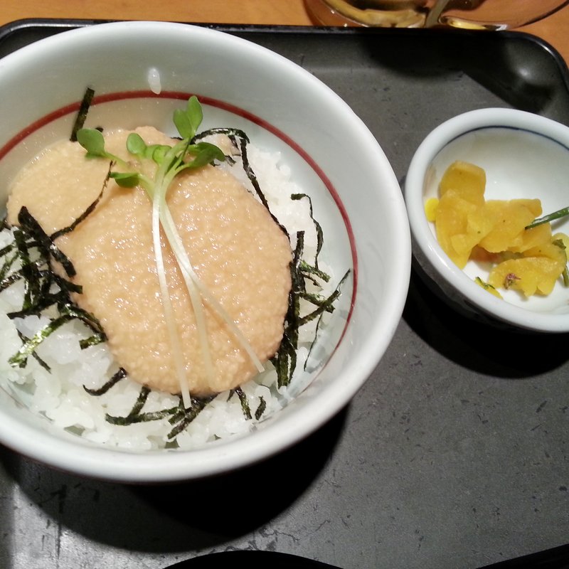 ミニとろろ丼(若鯱家 品川シーサイドフォレスト店)