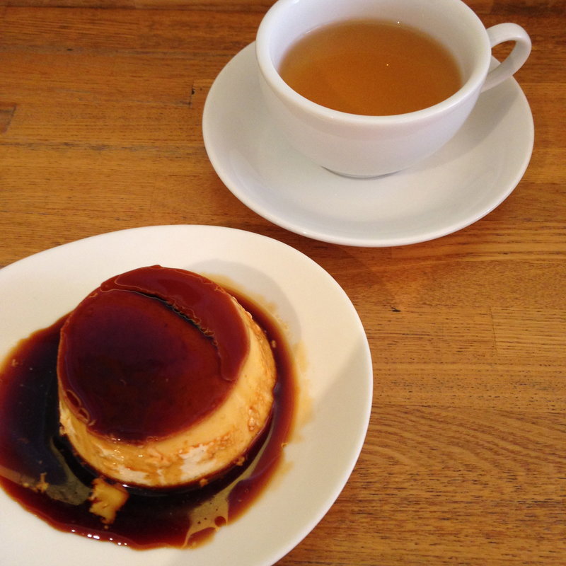 手作りプリン(Cafe Aroma)