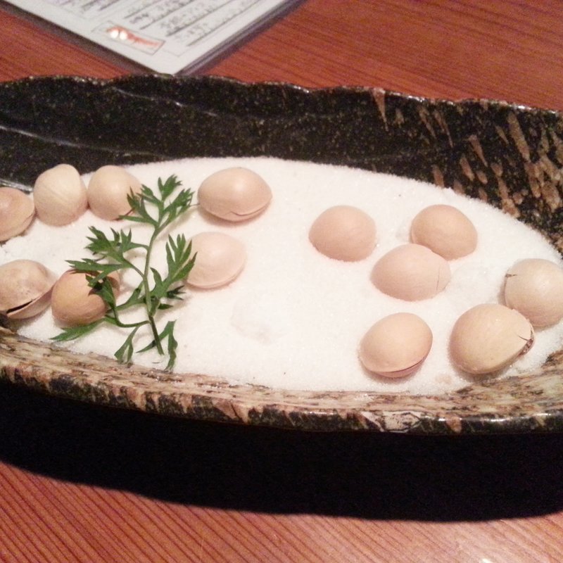 塩煎り銀杏(すず家 自由が丘店)