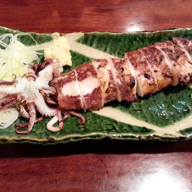 やりいか姿焼き(手打ちそば 吉仙（きちせん）)