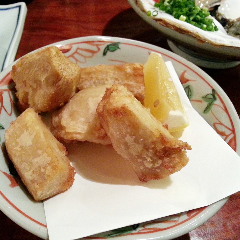 エビイモ唐揚げ(手打ちそば 吉仙（きちせん）)