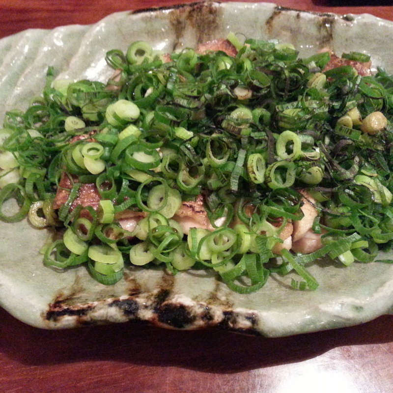 地鶏九条葱たれ焼き(手打ちそば 吉仙（きちせん）)