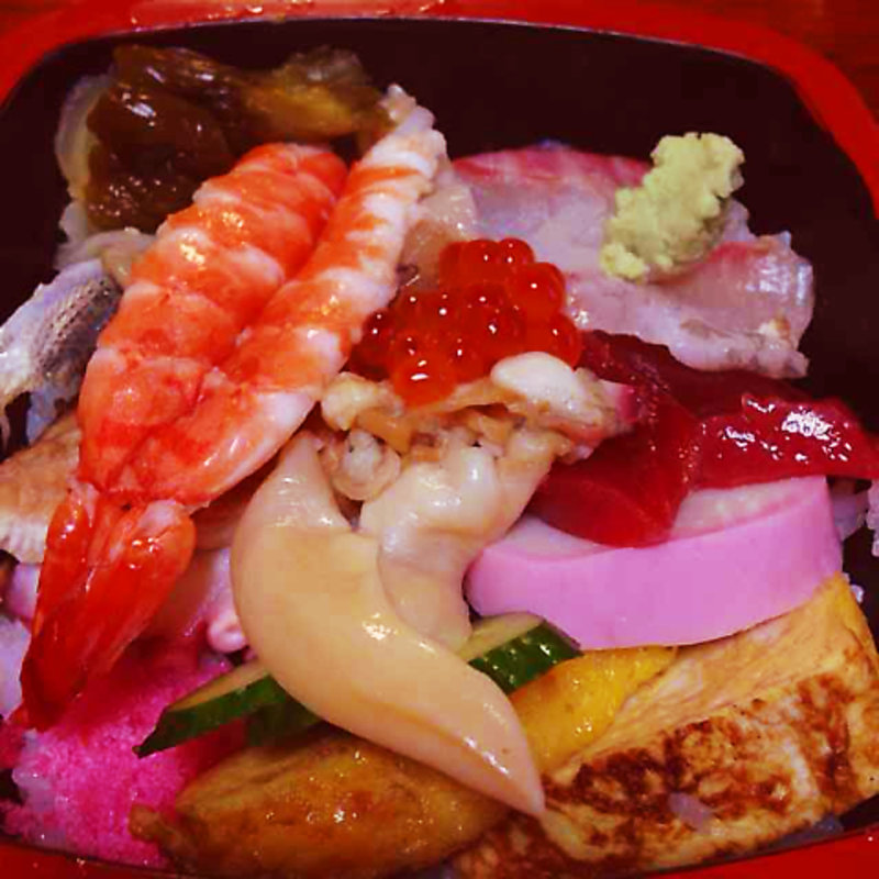 ランチ　ばらちらし(寿し勝)