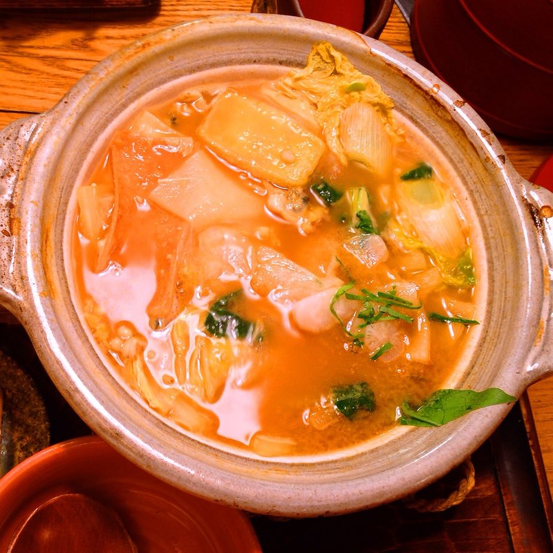 亀戸大根あさり鍋(亀戸升本 （かめいど ますもと）)