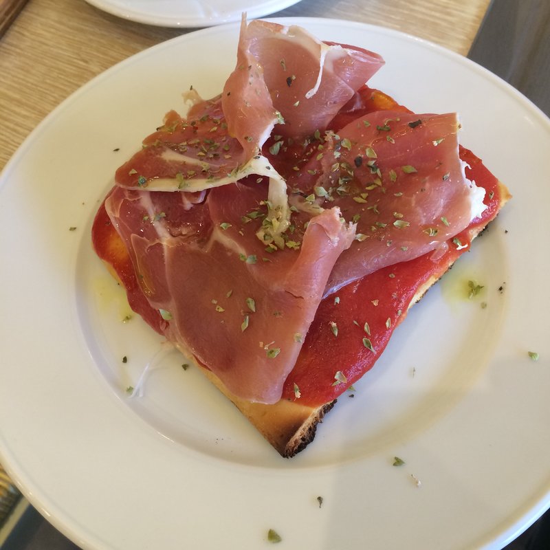 TOSTAD PAPIZZA (＋ハムのせ)(papizza)