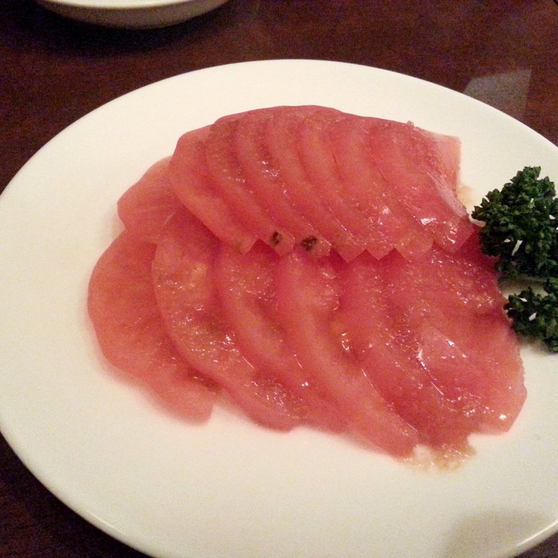 冷やしトマト(蜀食成都 田原町駅前店)