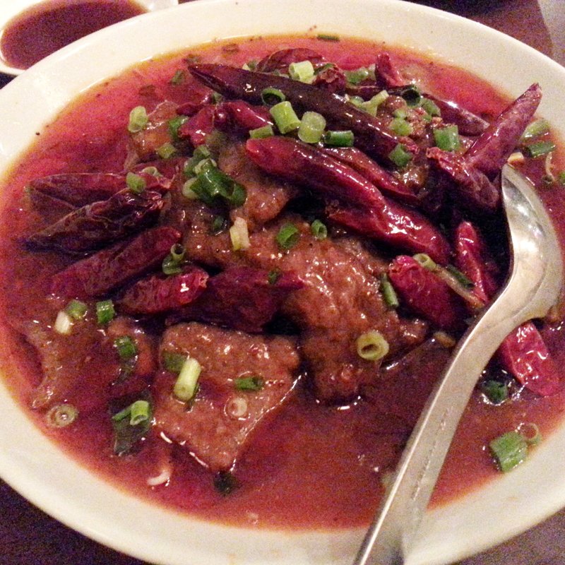 牛肉の四川風うま煮(蜀食成都 田原町駅前店)