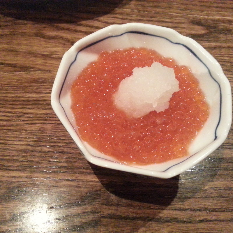 醤油漬けいくらのおろし添え(斬 （ザン）)