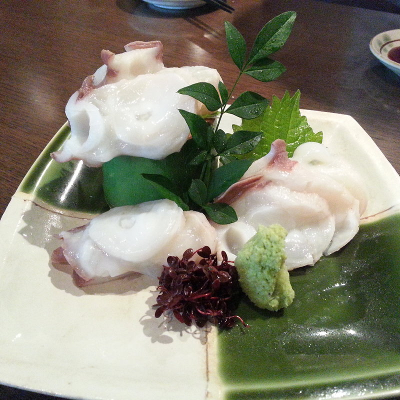 北海水たこ刺(ぶたいち 東京人形町店)