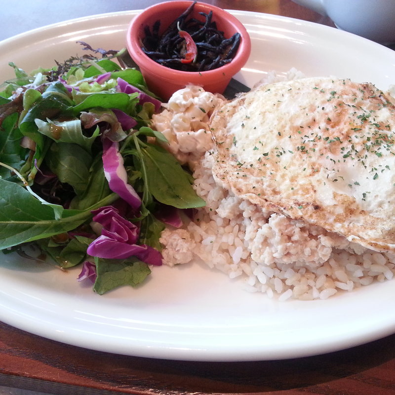 ハワイ風ガパオライスランチプレート(アロハテーブル 横浜ベイクォーター)