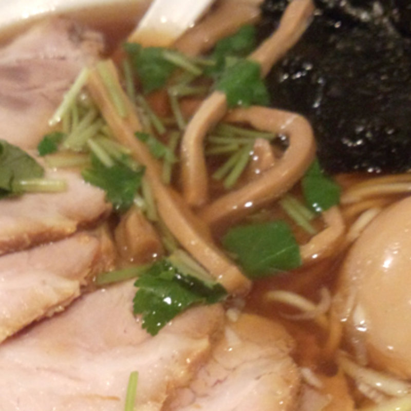 特製平子煮干しラーメン(新橋 纏 （まとい）)