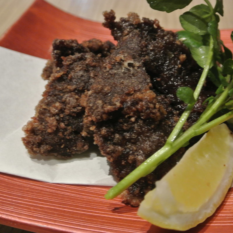 近大マグロ　血合いの竜田揚げ(近畿大学水産研究所 グランフロント大阪店)