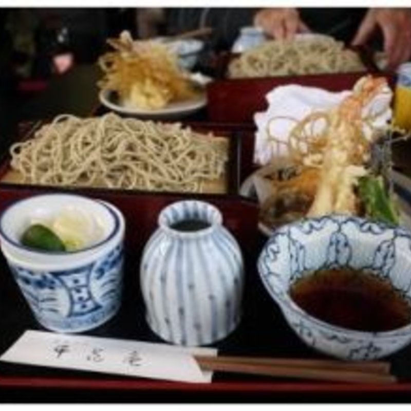 天ぷらそば(千花庵 鎌倉店)