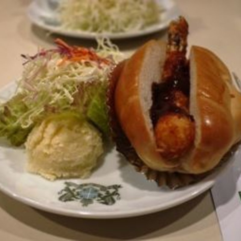 海老サンドセット(イノダコーヒ ポルタ支店 )