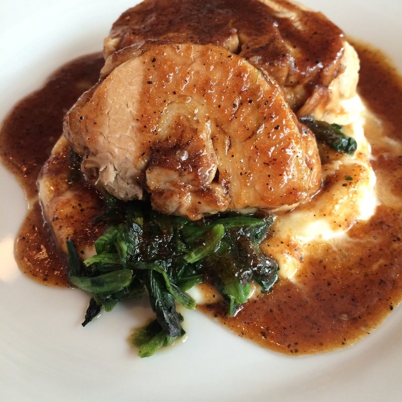 豚バラ煮込み 生姜風味コショウソース(ビストロ 石川亭 豊洲フォレシア店 （ビストロ イシカワテイ）)