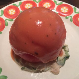 トマトのサラダ(グリルキャピタル 東洋亭 あべのハルカス店)