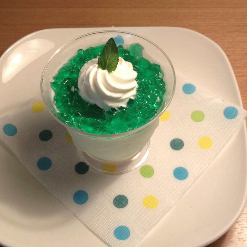 チョコミントレアチーズケーキ(mizutama)