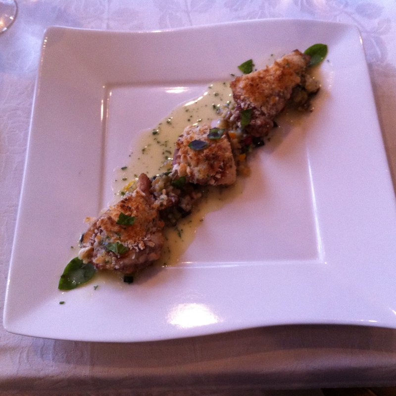 スズキのムニエル(デュ・バブレン （Du Bas Brin）)