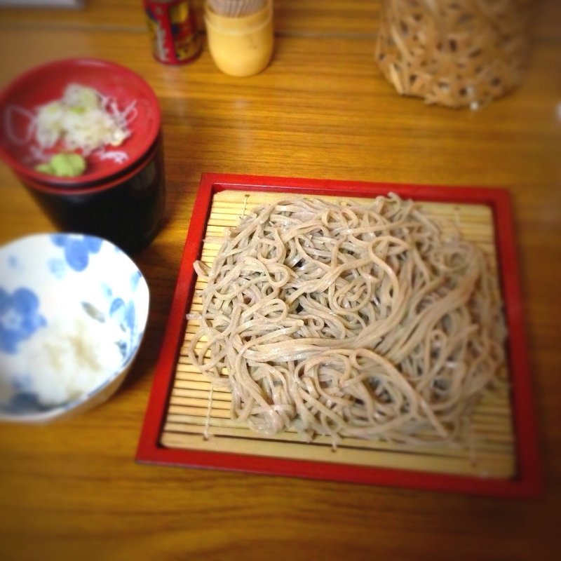 ざるそば(草木庵)