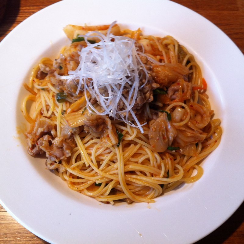 豚肉辛味噌パスタ(グルービー 大甕店 （Groovy）)