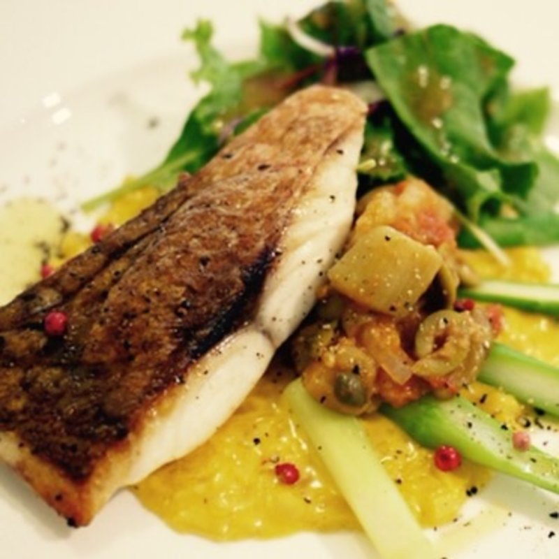 白身魚とお野菜のメイン(イイジマ)