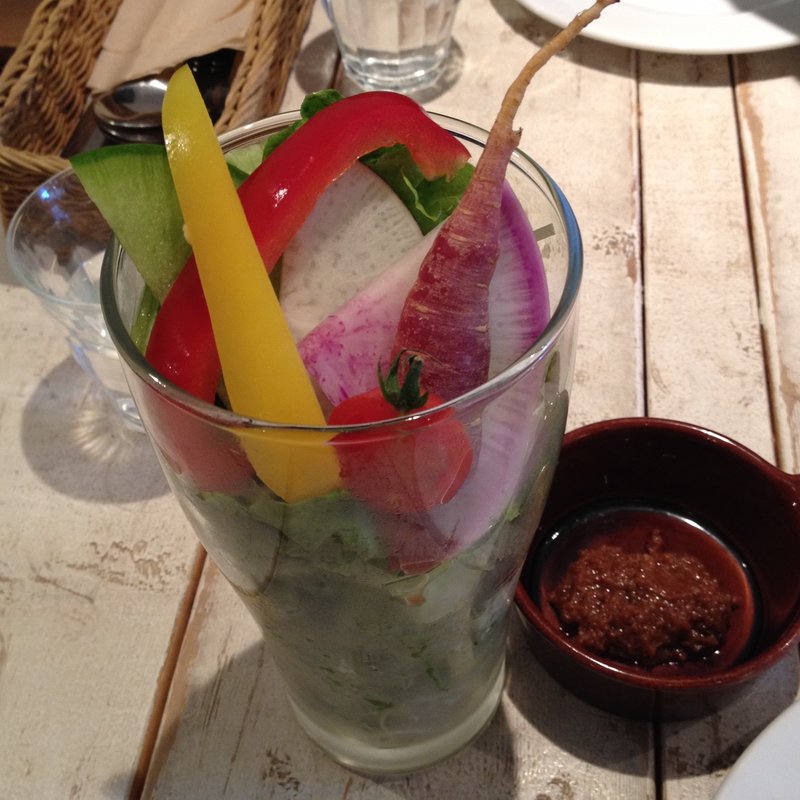 高原野菜サラダパフェ(アインソフ　ジャーニー （AINSOPH.JOURNEY）)