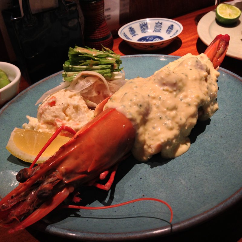 大海老サラダ(びんびや)