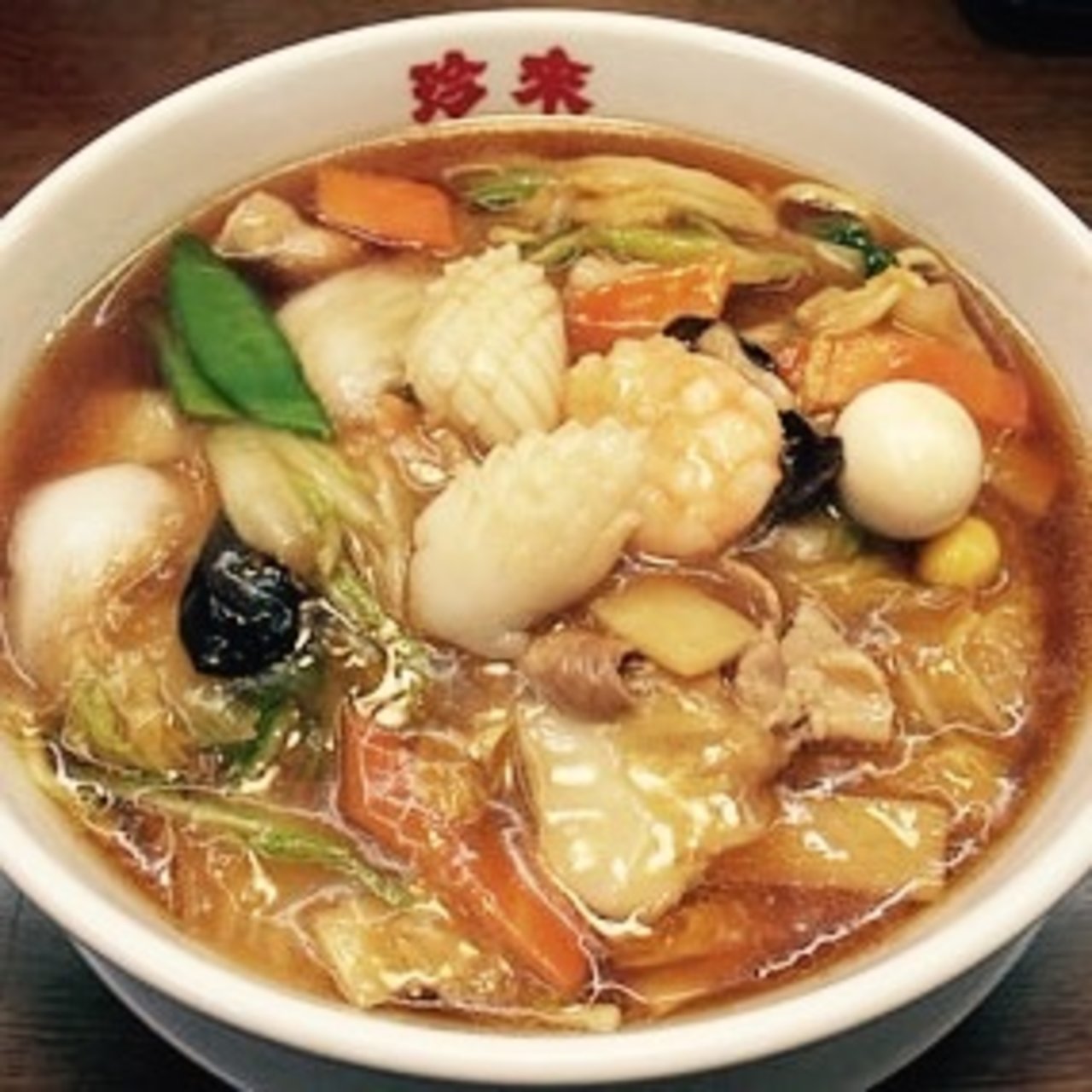 五目あんかけラーメン(珍来 )の口コミ一覧 おいしい一皿が集まるグルメコミュニティサービス「SARAH」