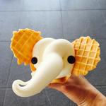 ゾウノハナソフトクリーム(象の鼻カフェ)