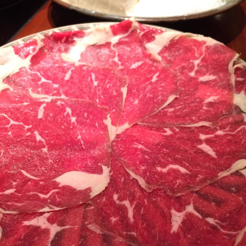 国産ビーフしゃぶしゃぶ 牛ロース100g(しゃぶせん 新横浜店)