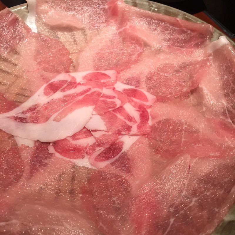 “夢の大地”しゃぶしゃぶ 豚ロース70g(しゃぶせん 新横浜店)