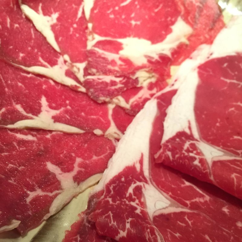 オーストラリア牛ロース50g＋国産牛ロース50g(しゃぶせん 新横浜店)