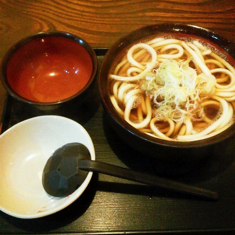 かけうどん(松喜庵)