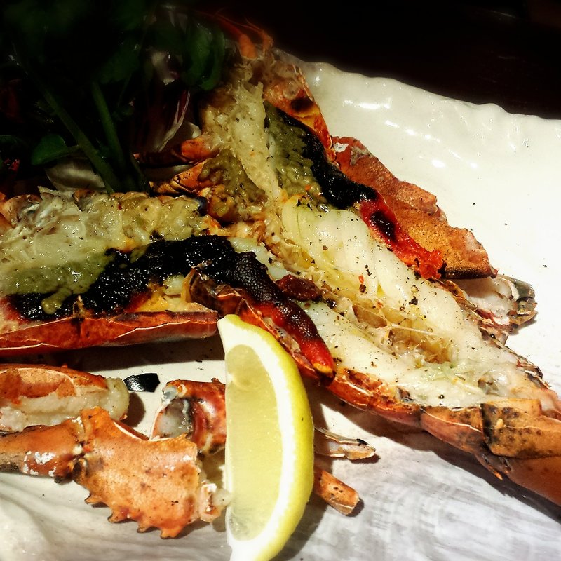 オマール海老の炭火焼(エビ殻荘 神楽坂店 )