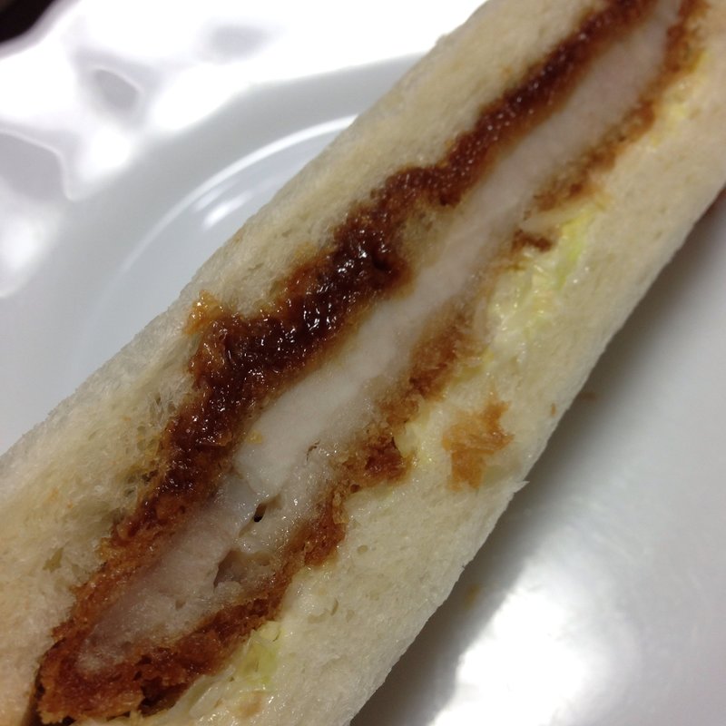 昔ながらのカツサンド(かたぎはらのパン屋さん )