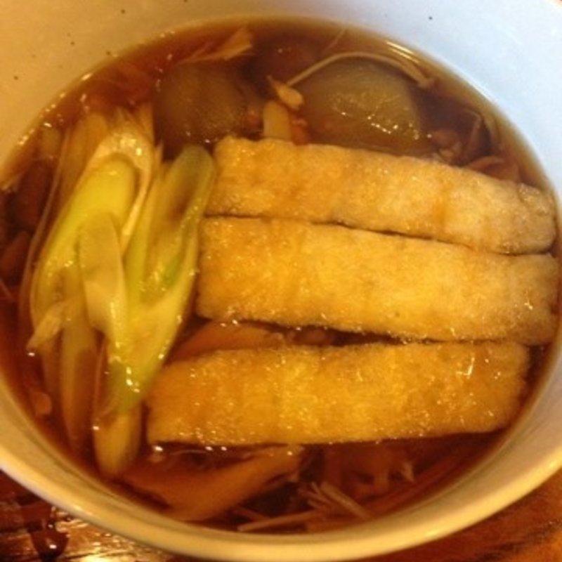 きのこ汁(山一屋 （やまいちや）)