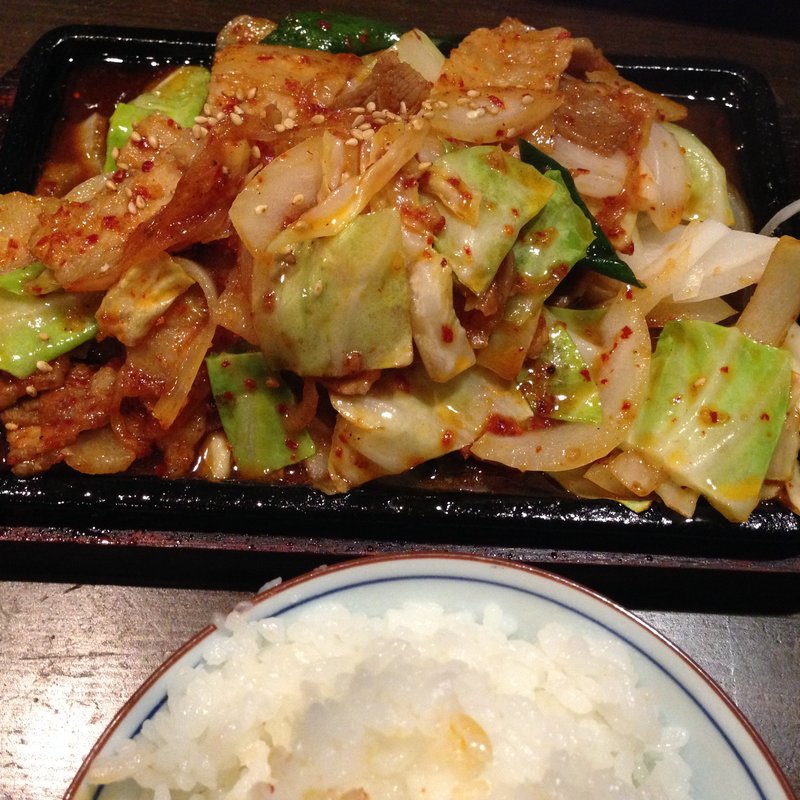 豚カルビ定食(蛍)