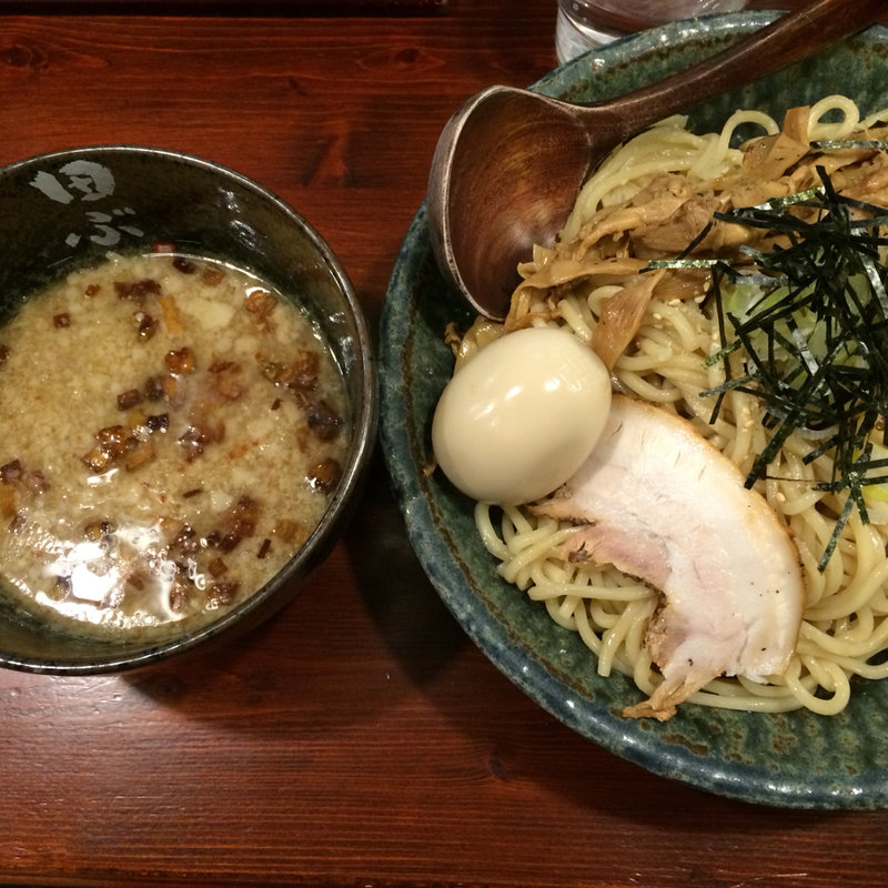 醤油つけ麺(田ぶし 高円寺本店)