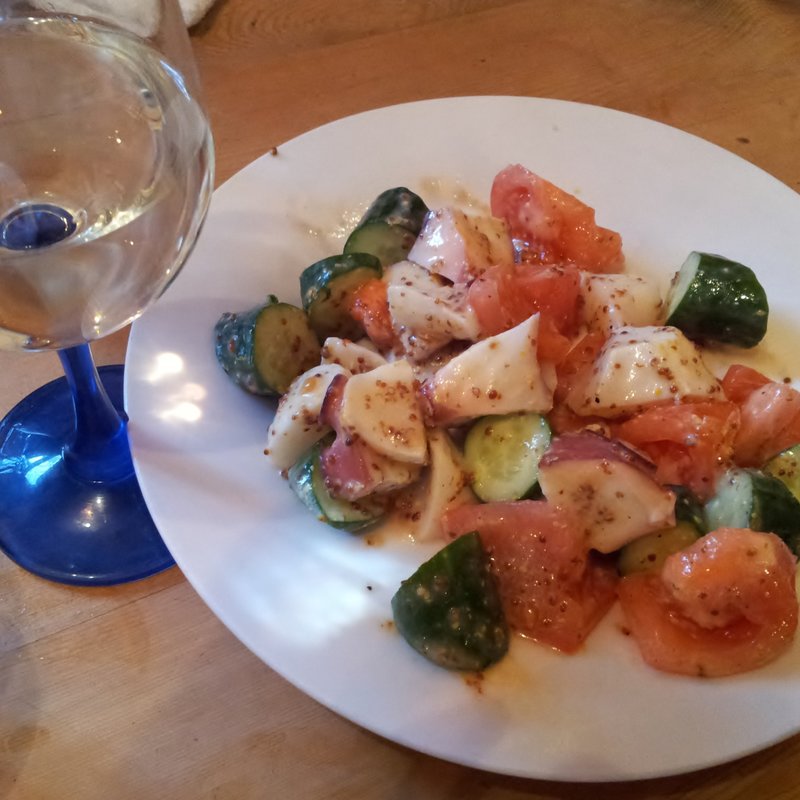 タコのぶつ切りサラダ(モッコ （mocco）)