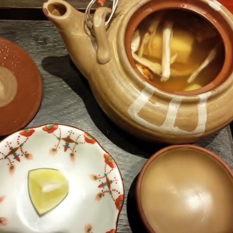 松茸の土瓶蒸し(とうあん 二子玉川本店 （【旧店名】燈庵）)