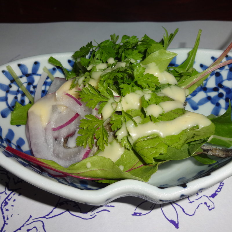 中皿・サラダ仕立て(もみぢ家（川床） )