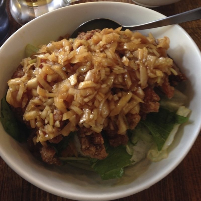油淋鶏丼(加納食堂)