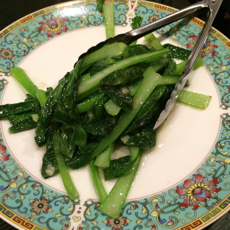 Stir Fried Komatsuna(シンガポール・シーフード・リパブリック)