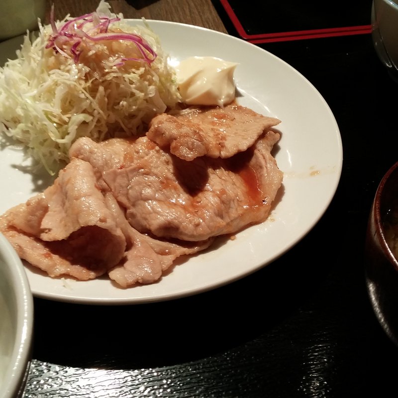 しょうが焼き御膳(なかめのてっぺん 横浜みなとみらい)