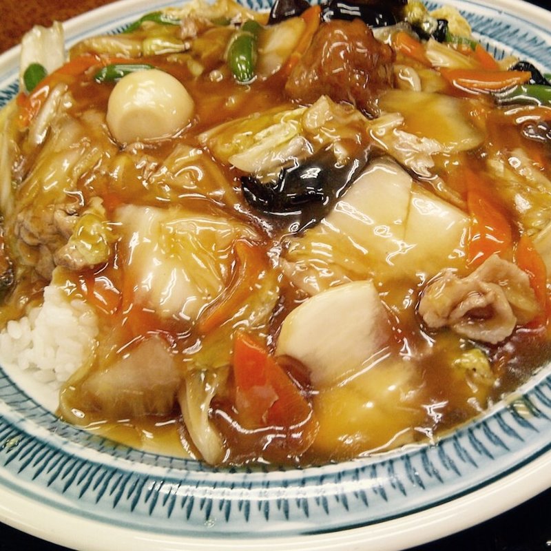 五目あんかけ焼きそば(珍来 )