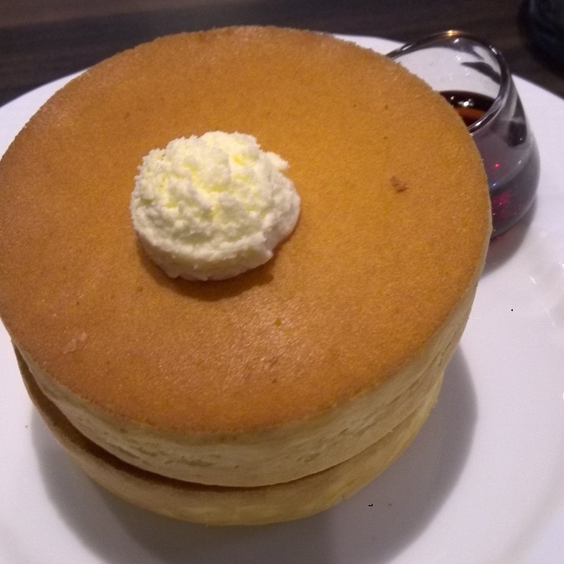 スフレパンケーキ ダブル(星乃珈琲店 新宿東口店)