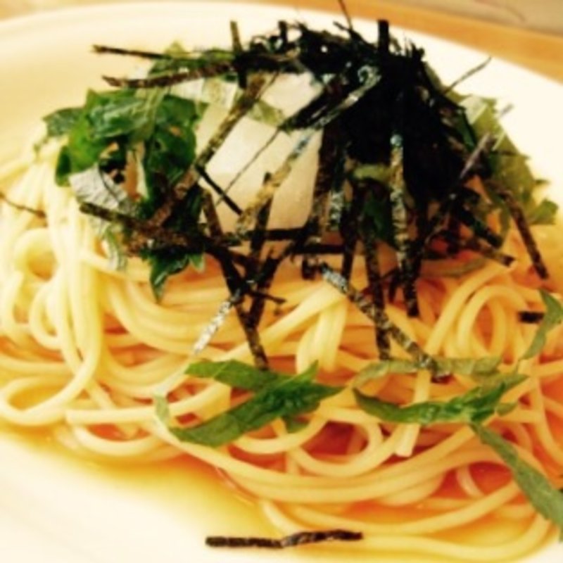 和風パスタ(ポポラマーマ 千歳烏山店)