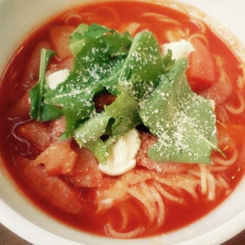 トマトスープパスタ(ポポラマーマ 千歳烏山店)