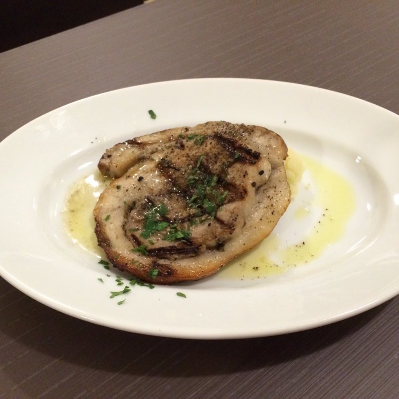 名物 豚バラ肉のロースト　”パンチェッタ”(CERTO!)